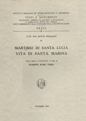 Martirio di Santa Lucia. Vita di Santa Marina
