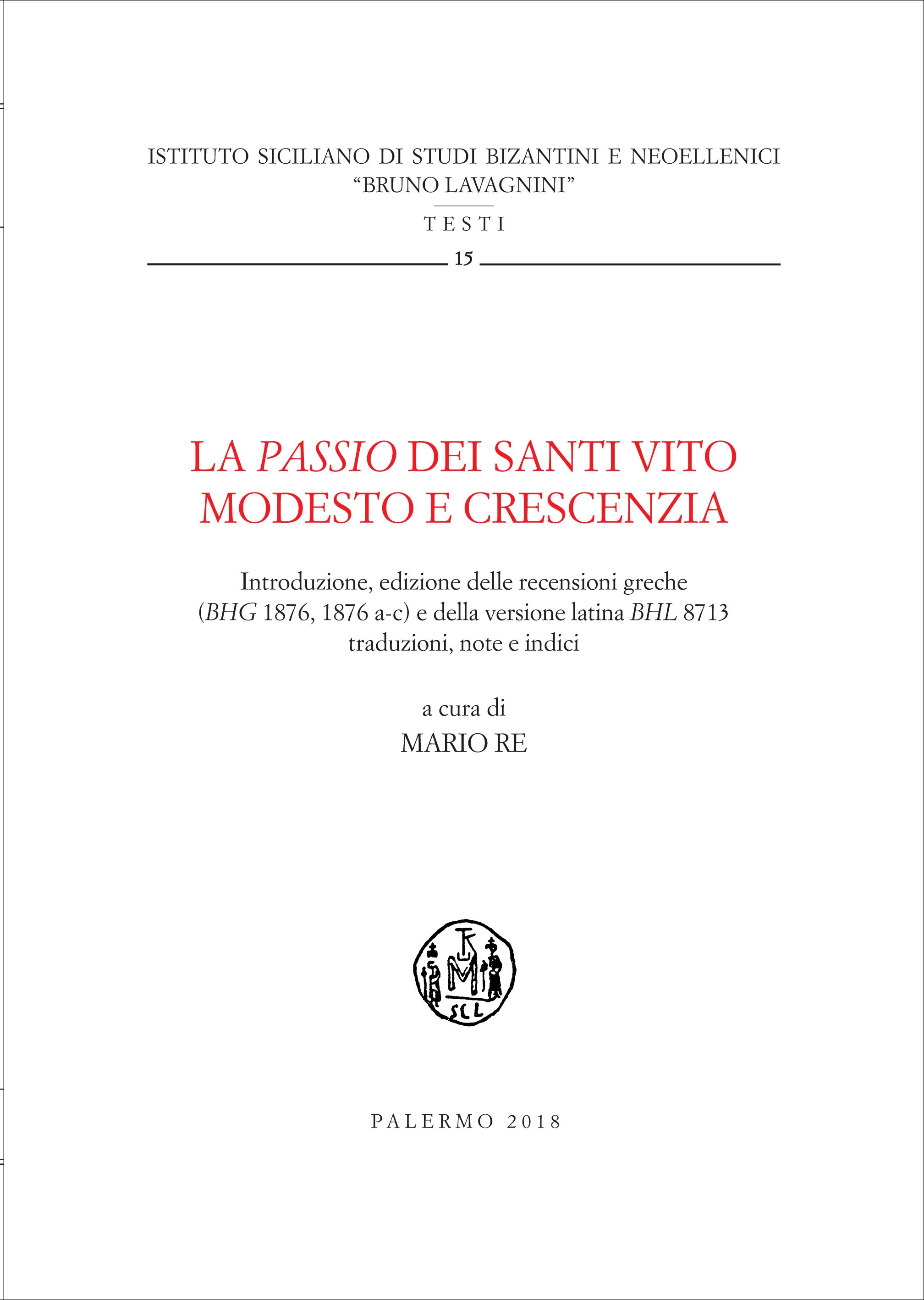 PASSIO SAN VITO